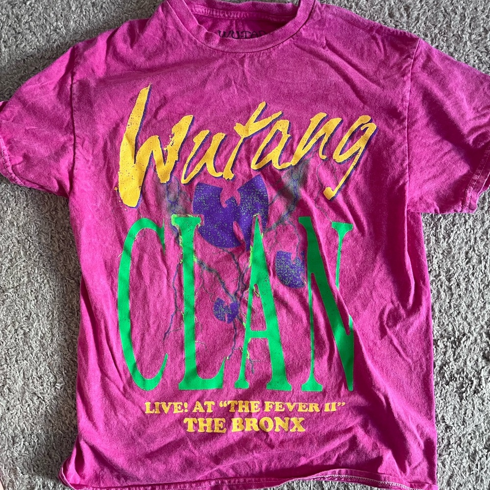 Vintage Pink Wu Tang Clan T-shirts Medium
